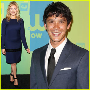 Eliza Taylor & Bob Morley Stop by the CW Upfronts & Dish on 'The 100 ...