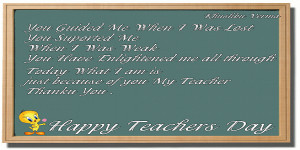 Teachers day quote