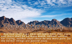 Bible Verse Revelation 21:4