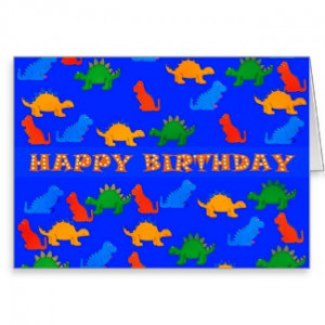 More Dinosaur Birthday