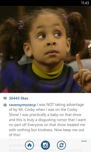 Cosby Show Star Raven-Symoné Says She ‘Wasn’t Taken Advantage of ...
