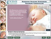 ... of the Interactive Newborn Hearing Screening Training Curriculum! More