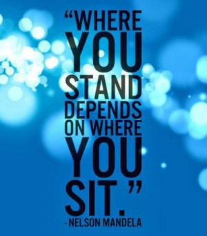 Where You Stand....