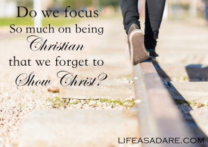Life Without Rules-- how often do we get so caught up in being the ...