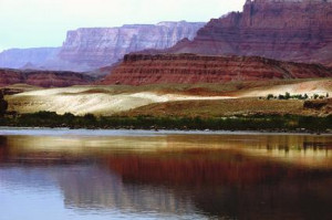 is near the Colorado River. (Photo: lees ferry on the colorado river ...