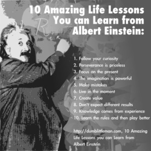 Learning 10 Life Lessons from Albert Einstein