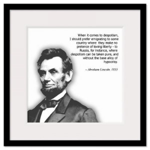... > Wall Art > Framed Prints > Abraham Lincoln Quote Framed Print