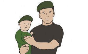 Commando Dad with baby trooper: re-evaluate your goals and learn to ...