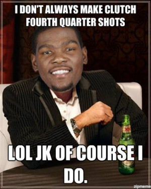 What Will Kevin Durant Most Clutch Player Since MJ Do Next?