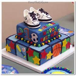 sports cake basketball baseball first birthday picture