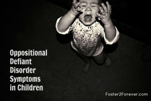 Oppositional Defiant Disorder Quotes What is oppositional defiant