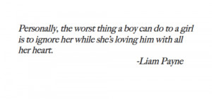 One Direction love liam payne couple cute adorable quote sad pain kiss ...