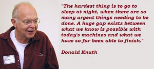 Donald Knuth Quotes