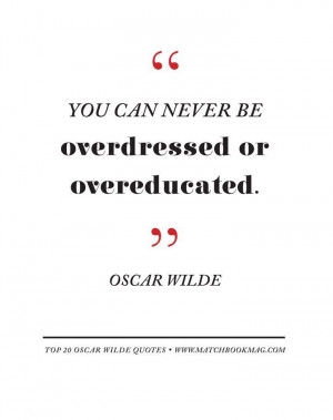 Top 20 Oscar Wilde Quotes
