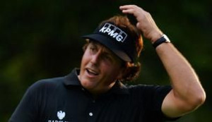 Phil Mickelson double bogeyed his final hole Thursday to shoot 1-over ...