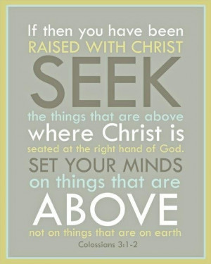 Seek truth, walk in faith