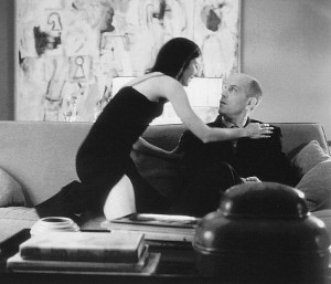 ... of John Malkovich and Catherine Keener in Being John Malkovich (1999