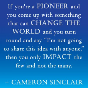 Cameron Sinclair quote
