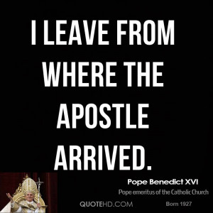 Pope Benedict XVI Quotes
