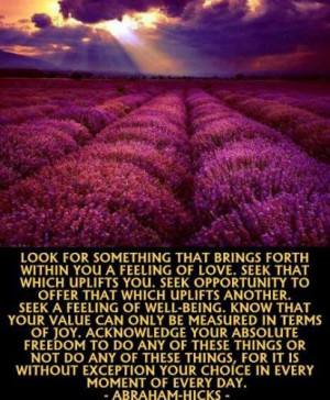 Abraham Hicks...Inpirational Quotes