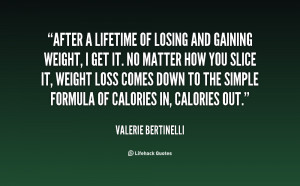 Gaining Weight Quotes