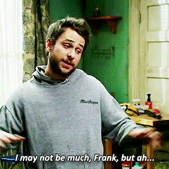 my stuff It's always sunny Charlie Day charlie kelly iasip yes darling ...