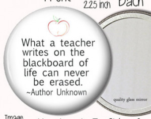 Quotes About Teacher Appreciation ~ Popular items for teacher quote ...