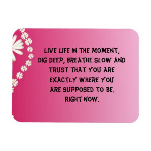 Inspirational Quote Magnet