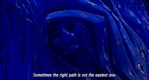 pocahontas #disney #Grandmother willow #quotes #The right path #not ...