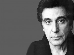 ... in pictures of the roles of actor Al Pacino in most of his movies