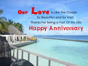 so vast thanks for being a part of my life happy anniversary anonymous