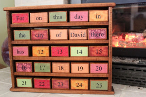 Bolamo Design Studio: Advent Calendar with Print out (Luke 2:11 verse ...