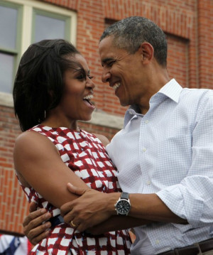 Shut Up and Smile barack obama with wife