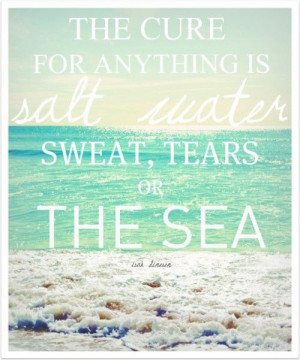 Salt water fixes everything