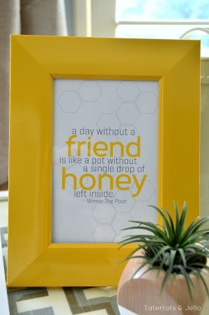 Make Raspberry Honey and Free Winnie-The-Pooh-Inspired Neighbor Gift ...