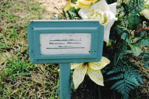Warren Spahn is marker on right (headstone on left is wife).