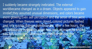 Albert Hofmann Quotes Pictures