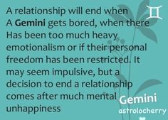 ZODIAC-Smart: Gemini and Relationships