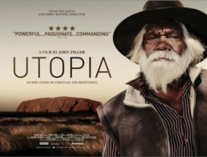 Film poster Utopia by John Pilger