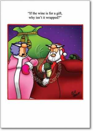 ... Gift Inappropriate Humorous Merry Christmas Paper Card Nobleworks