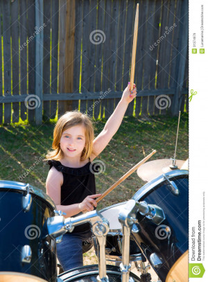 Drummer Kid Colored Peace