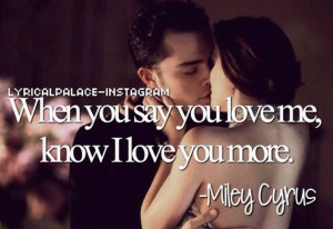 Miley Cyrus Song Lyrics Quotes Adore you by miley cyrus