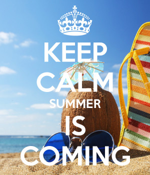 KEEP CALM SUMMER IS COMING