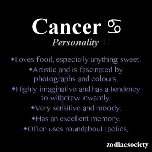Cancer personality 