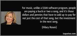 More Hilary Rosen Quotes
