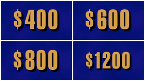 inc jeopardy is a registered trademark of jeopardy productions inc ...