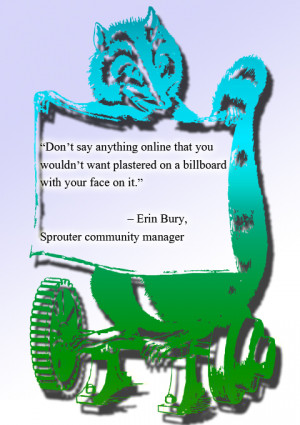 social media quotes Erin Bury