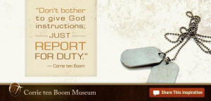 Quotes by Corrie ten Boom