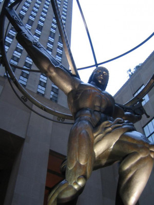 Atlas in Rockefeller Center - Sword of Damocles | Sour Grapes | The ...