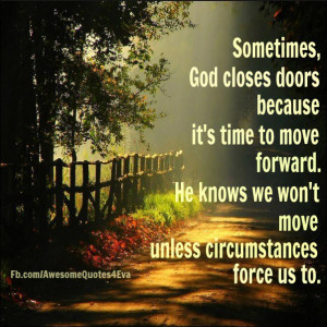 Moving Forward With God Quotes